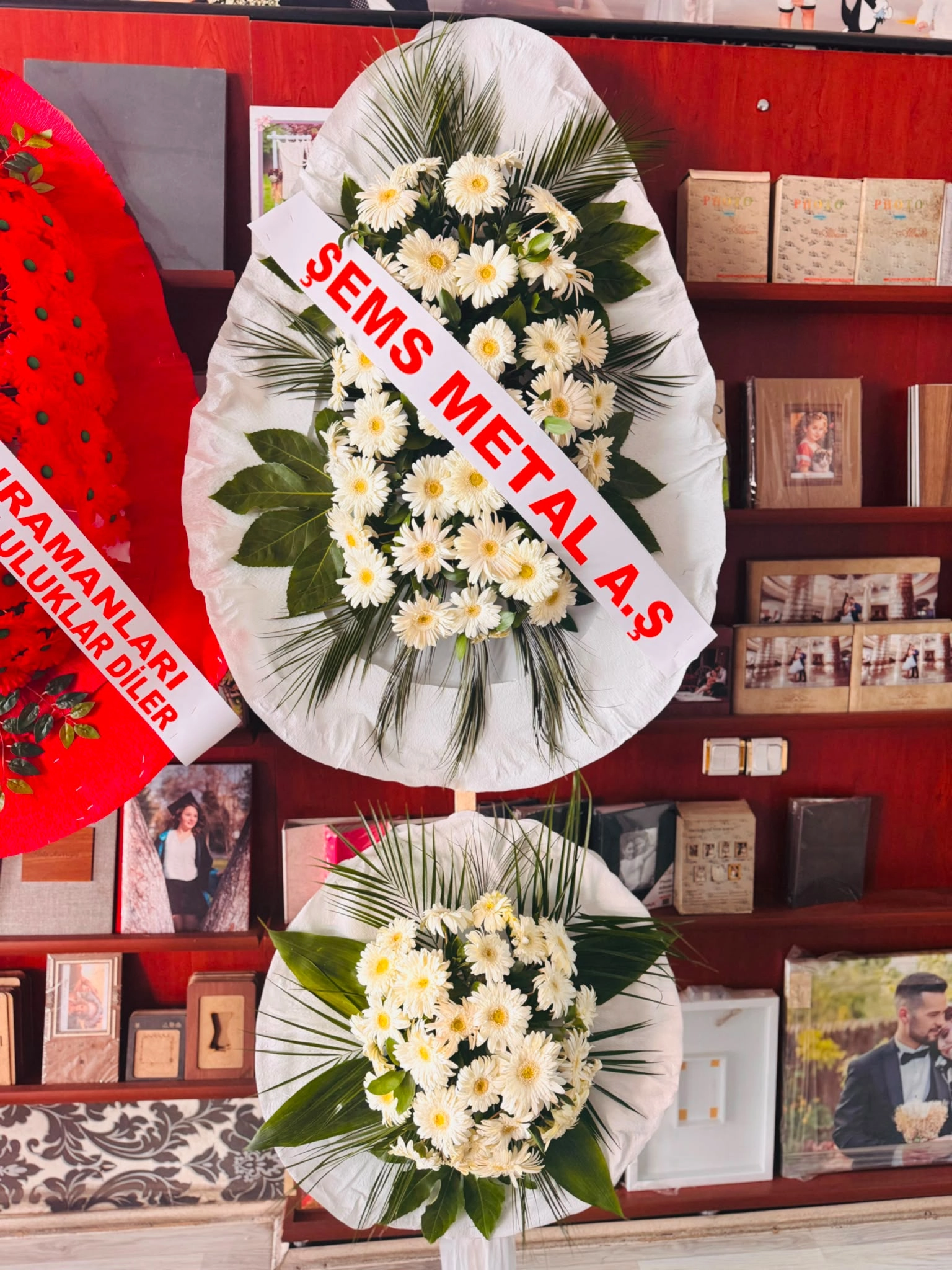 İş Yeri Açılış Çiçek Notları (Çelenk İçin 100 Başarı Dileği)