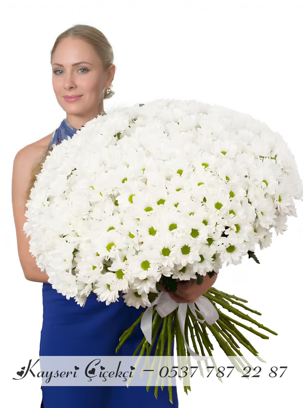 101 Adet Papatya Buketi