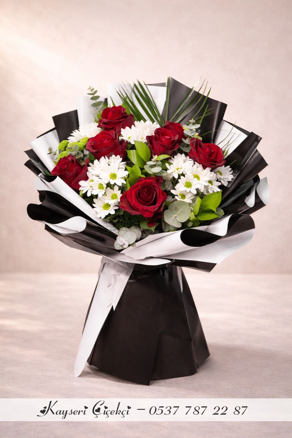 Papatya Gül Buketi Büyük Boy