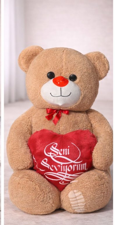 100-120 Cm Kahverengi Peluş Ayıcık