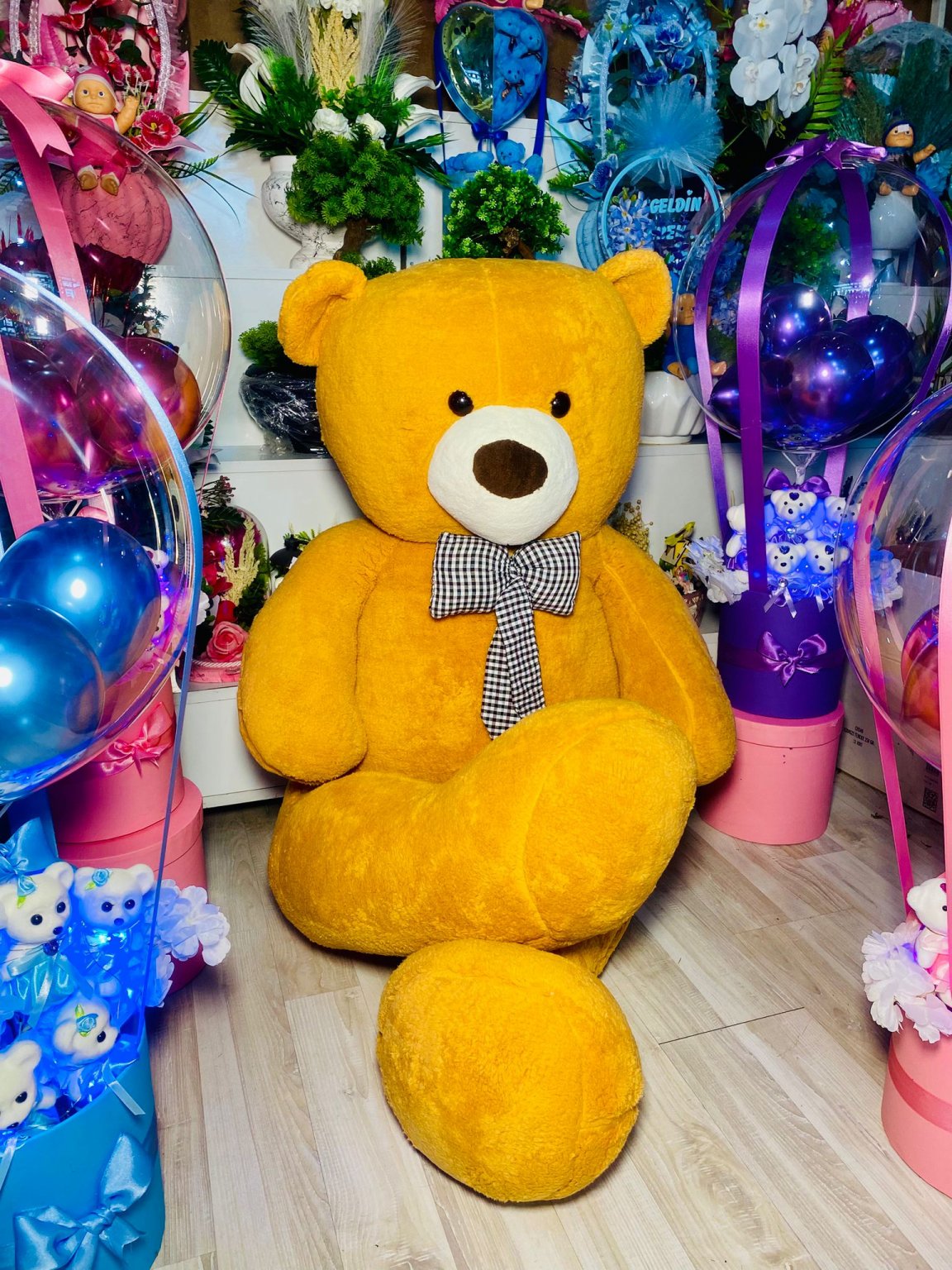 180 Cm Dev Peluş Ayı