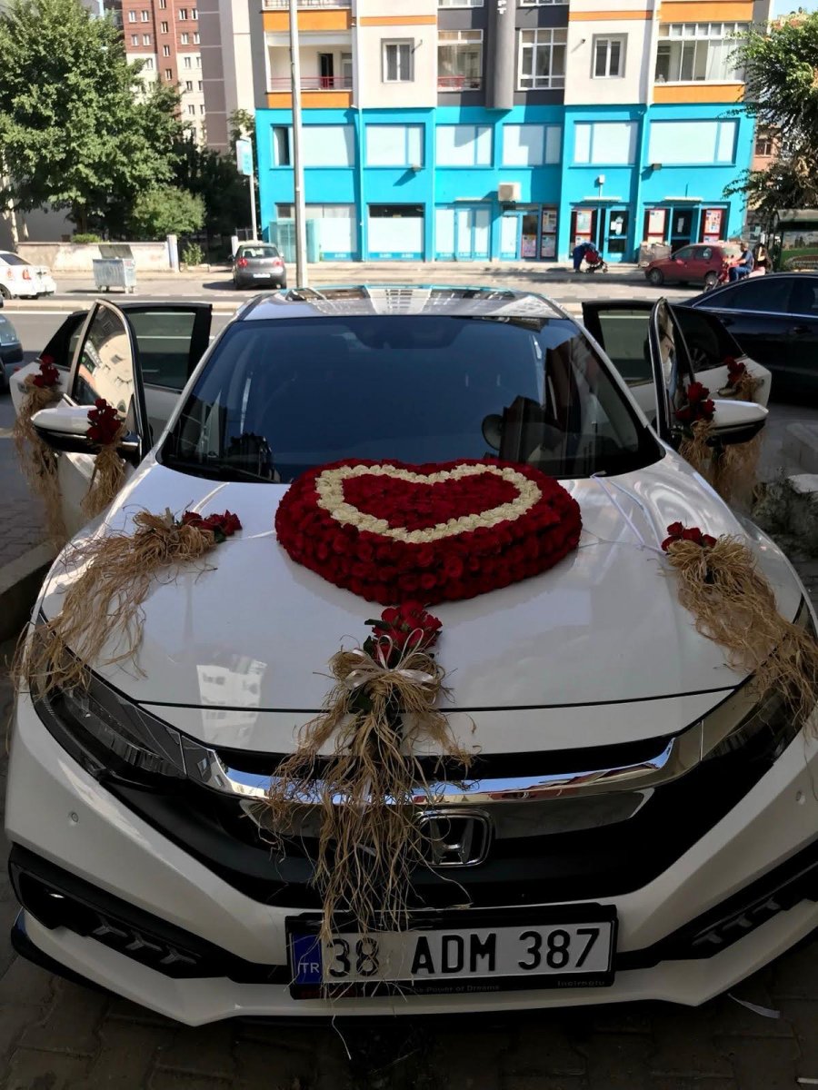 Beyaz Kırmızı Gül Premium