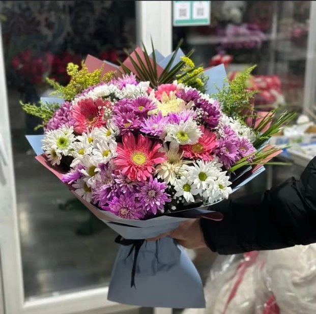 Karışık Papatya Buketi