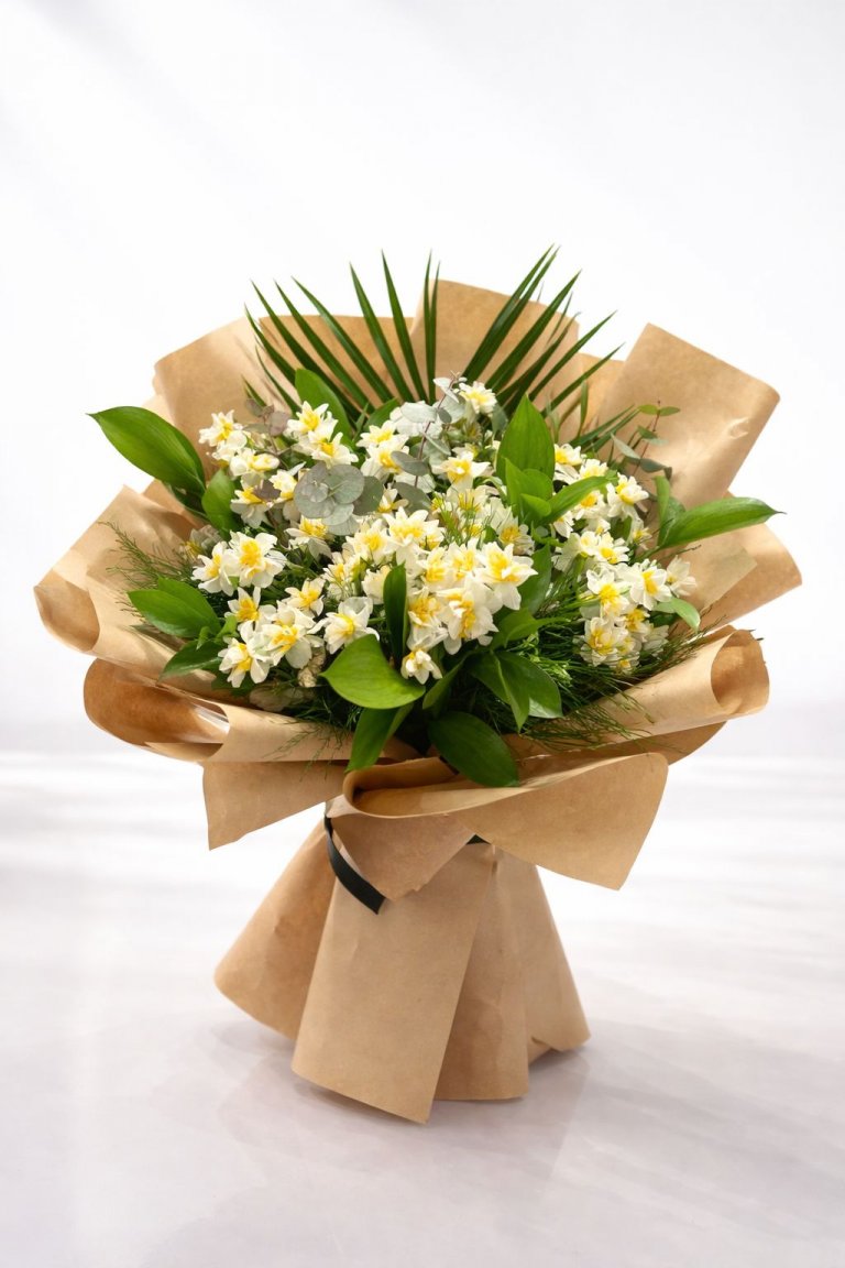 Mis Kokulu Nergis Buketi Premium