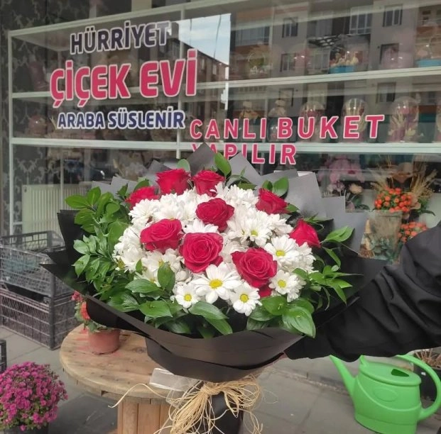 Papatya Gül Buketi